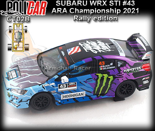 POLICAR CT02B - Subaru WRX STI - ARA Championship 2021