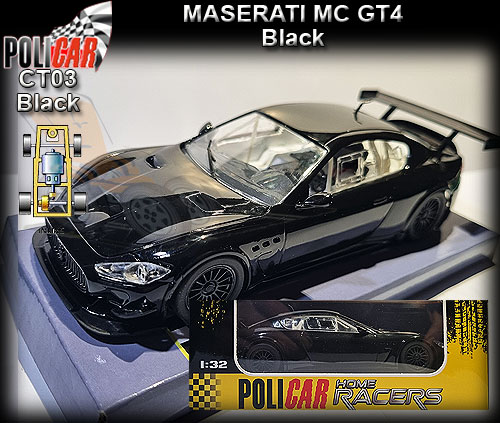 POLICAR CT03-BLACK - Maserati GT4 - black