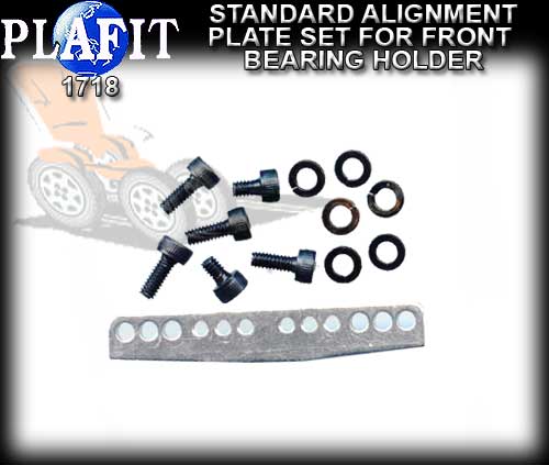 PLAFIT CHASSIS ALIGNMENT PLATE 1718 - For front bearing holder