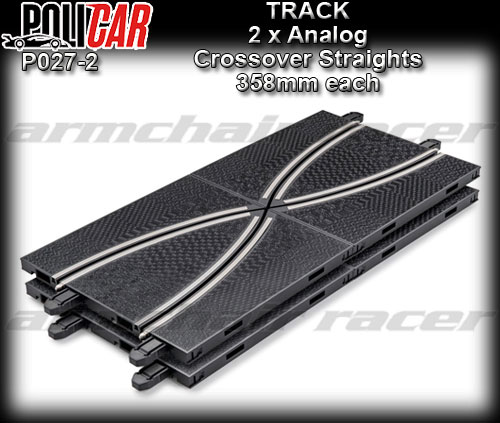 POLICAR TRACK P027-2 - 2 x analog crossover 358 mm each