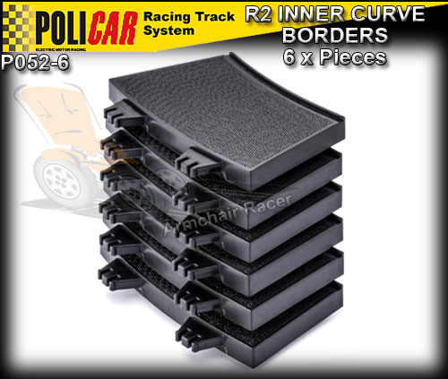 POLICAR TRACK P052-6 - 6 x R2 Inner Curve Borders