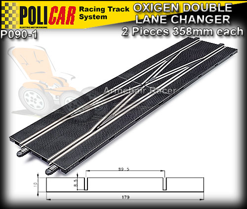 POLICAR TRACK P090-1 - oXigen double lane changer