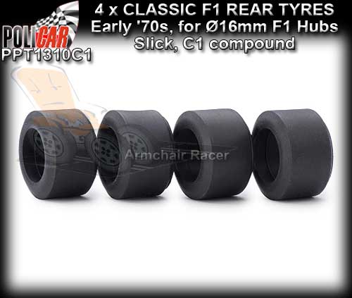 POLICAR TYRES PPT1310C1 - 4 x F1 Classic tyres C1 Compound