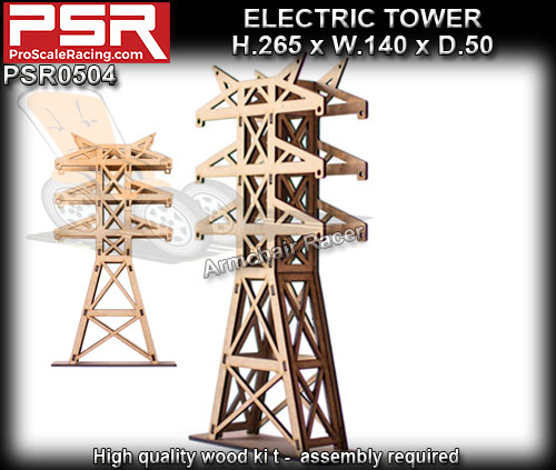 PRO SCALE RACING SCENERY PSR0504 - Electric Tower