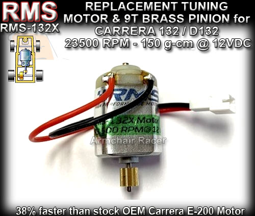 RMS MOTOR RMS132X - Carrera 1:32 23,500rpm Tuning motor drop in