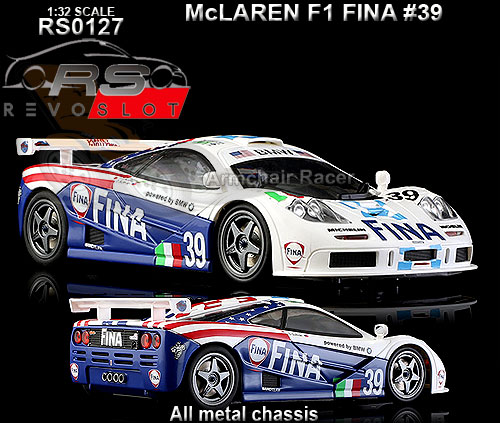 REVO SLOT RS0127 - McLaren F1 GTR - Fina #39