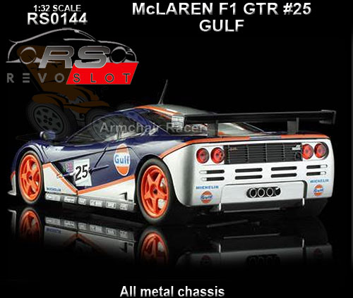 REVO SLOT RS0144 - McLaren F1 GTR - Gulf #25