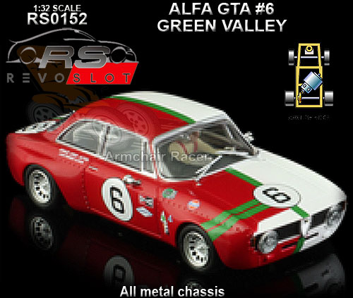REVO SLOT RS0152 - Alfa GTA - Green Valley #6