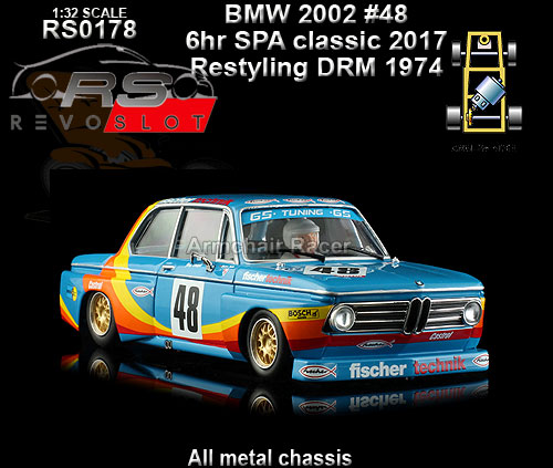 REVO SLOT RS0178 - BMW 2002 - 6hr SPA Classic 2017 #48