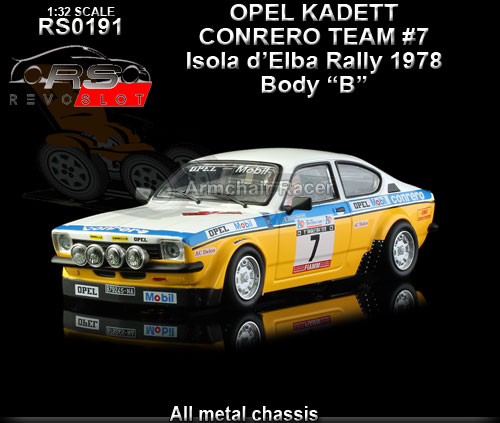 REVO SLOT RS0191 - Opel Kadett - Isola d'Elba Rally 1978 #7