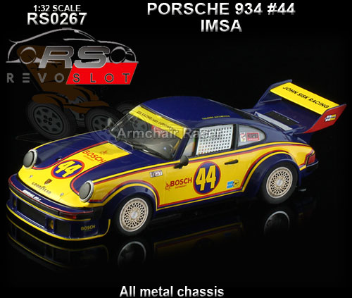 REVO SLOT RS0267 - Porsche 934 - IMSA #44