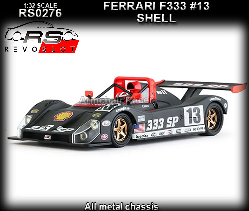 REVO SLOT RS0276 - Ferrari F333 - Esso #13 (black)