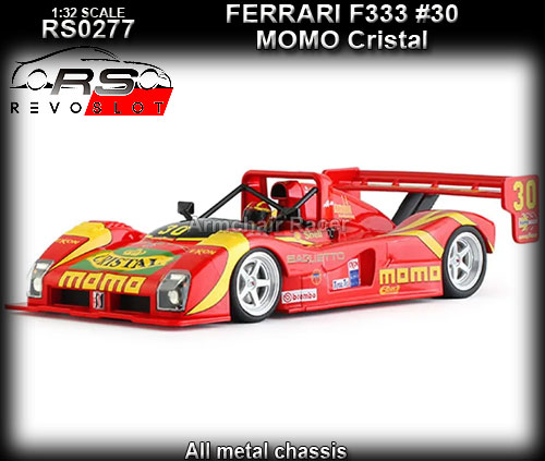 REVO SLOT RS0277 - Ferrari F333 - MOMO Cristal #30
