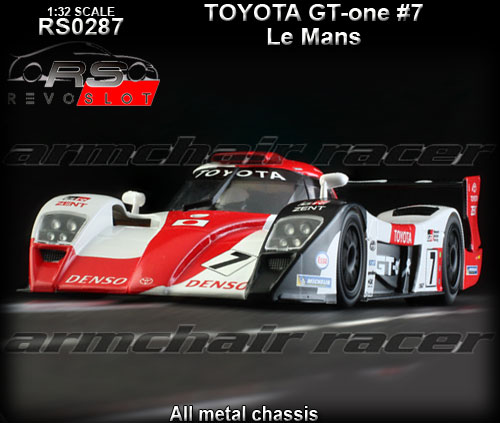 REVO SLOT RS0287 - Toyota GT-One - Le Mans #7