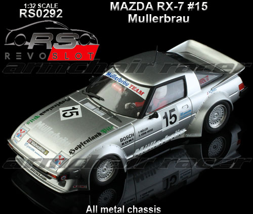 REVO SLOT RS0292 - Mazda RX-7 - Mullerbrau #15
