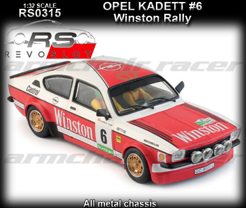 REVO SLOT RS0315 - Opel Kadett - Winston Rally #6