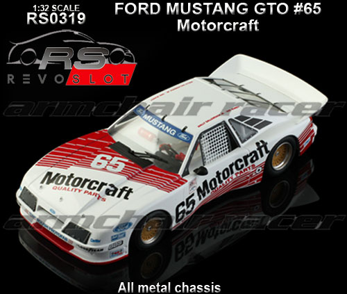 REVO SLOT RS0319 - Ford Mustang GTO - Motorcraft #65