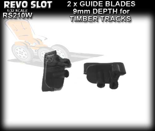 REVO SLOT GUIDE RS210W - 9mm deep guide for wooden track