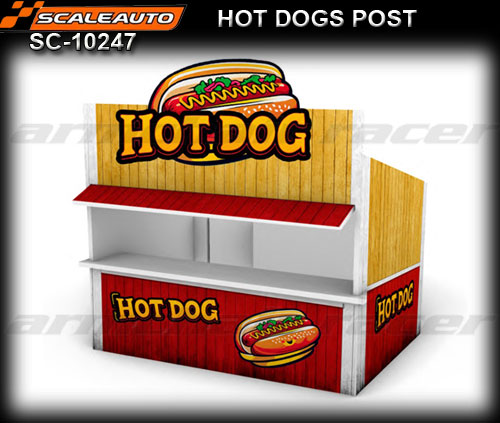 SCALEAUTO SCENERY SC-10247 - Hot Dog stand