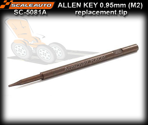 SCALEAUTO ALLEN KEY SC5081A - 0.95mm (M2) replacement tip