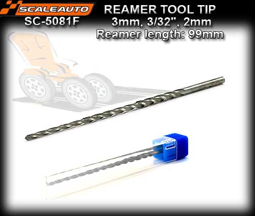 SCALEAUTO REAMER SC5081F - Reamer Tip 2mm; 2.38mm (3/32") & 3mm