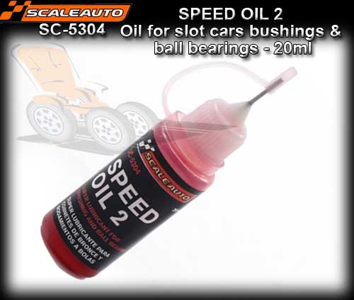SCALEAUTO SPEED OIL 2 SC5304 - 20ml oil with needle applicator