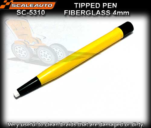 SCALEAUTO BRAID CLEANER SC5310 - Fiberglass Pen 4mm