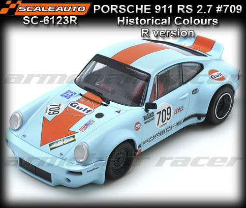 SCALEAUTO SC6123R - Porsche 911 RSR 2.7 - Historic Colour #709
