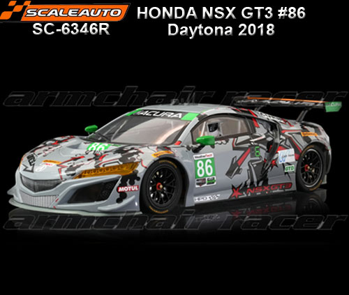 SCALEAUTO SC6346R - Honda NSX GT3 - Daytona 2018 #86