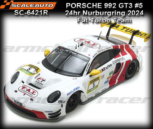 SCALEAUTO SC6421R - Porsche 992 - 24H Nurburgring 2024 #5
