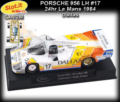 SLOT.IT CA02M - Porsche 956 LH - 24h Le Mans 1984 #17