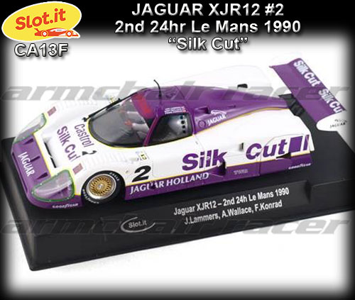 SLOT.IT CA13F - Jaguar XJR12 - 2nd 24hr Le Mans 1990 #2