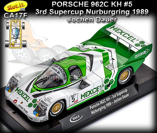 SLOT.IT CA17F - Porsche 962C KH - Supercup Nurburgring 1989 #5