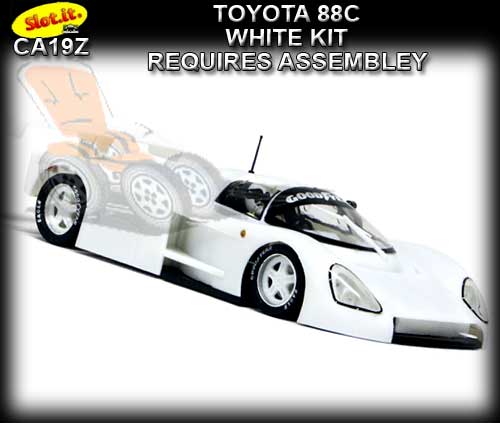 SLOT.IT CA19Z - Toyota 88C White kit - requires assembly