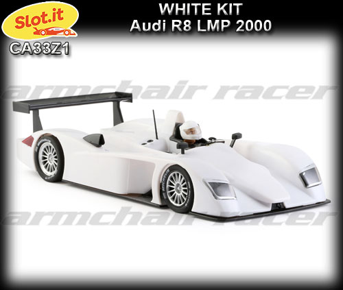 SLOT.IT CA33Z1 - Audi R8 LMP 2000 - white kt