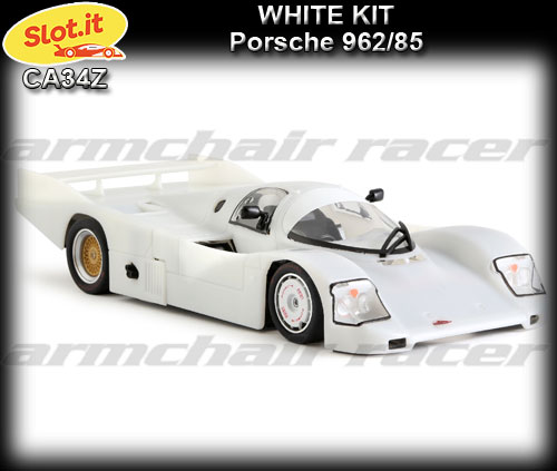 SLOT.IT CA34Z - Porsche 962C 85 - White kit - requires assembly