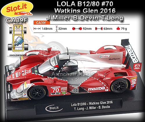 SLOT.IT CA39F - Lola B12/80 - Watkins Glen 2016 #70