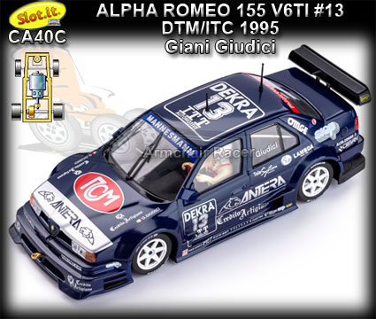 SLOT.IT CA40C - Alfa Romeo 155 V6 TI - ITC/DTM 1995 #13