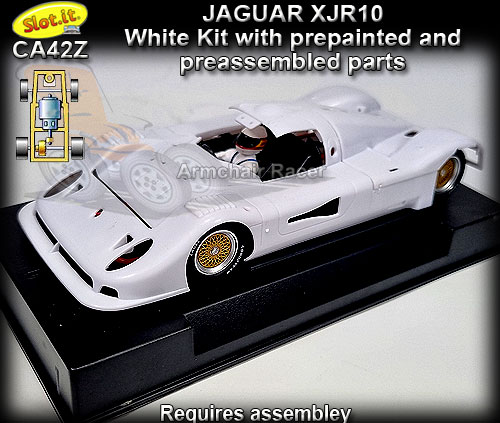 SLOT.IT CA42Z - Jaguar XJR10 - white kit - requires assembly