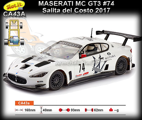 SLOT.IT CA43A - Maserati MC GT3 - Salita del Costo 2017 #74