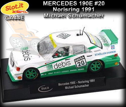 SLOT.IT CA44E - Mercedes 190E - Norisring 1991 - Debis #20