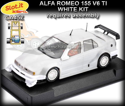SLOT.IT CA45Z - Alfa Romeo 155 V6 TI - white kit