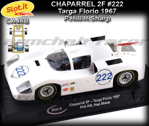 SLOT.IT CA46B - Chaparral 2F - Targa Florio 1967 #222