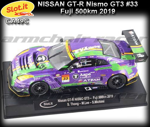 SLOT.IT CA49C - Nissan GT-R Nismo GT3 - Fuji 500km 2019 #33