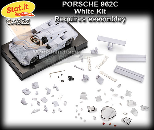 SLOT.IT CA52Z - Porsche 962C - white kit - requires assembly