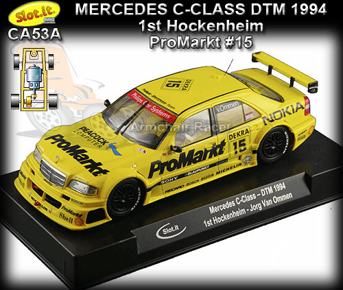 SLOT.IT CA53A - Mercedes C-Class - 1st Hockenheim 1994 #15