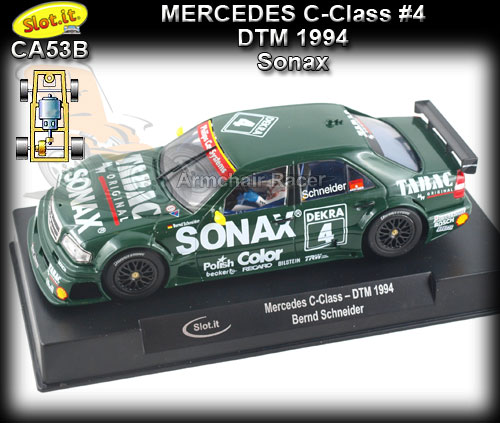 SLOT.IT CA53B - Mercedes C-Class - DTM 1994 - Sonax #4