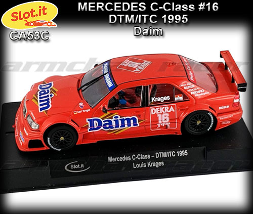 SLOT.IT CA53C - Mercedes C-Class - DTM/ITC 1995 - #16 Daim