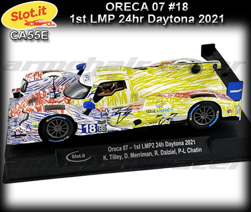 SLOT.IT CA55E - Oreca 07 - 1st LMP 24hr Daytona 2021 #18