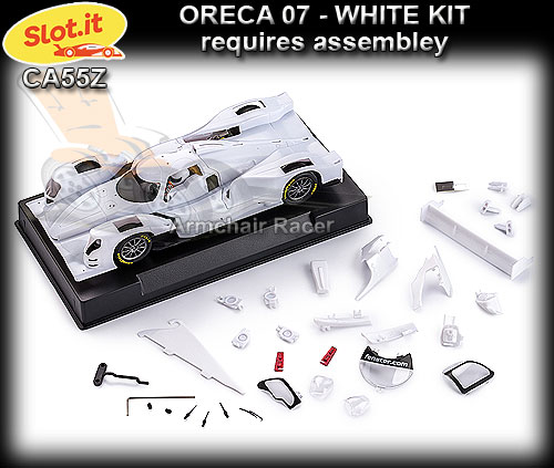 SLOT.IT CA55Z - Oreca 07 - white kit - requires assembly